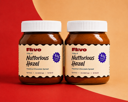 Pack of 2 Flivo Nuttorious Hazel (500g)