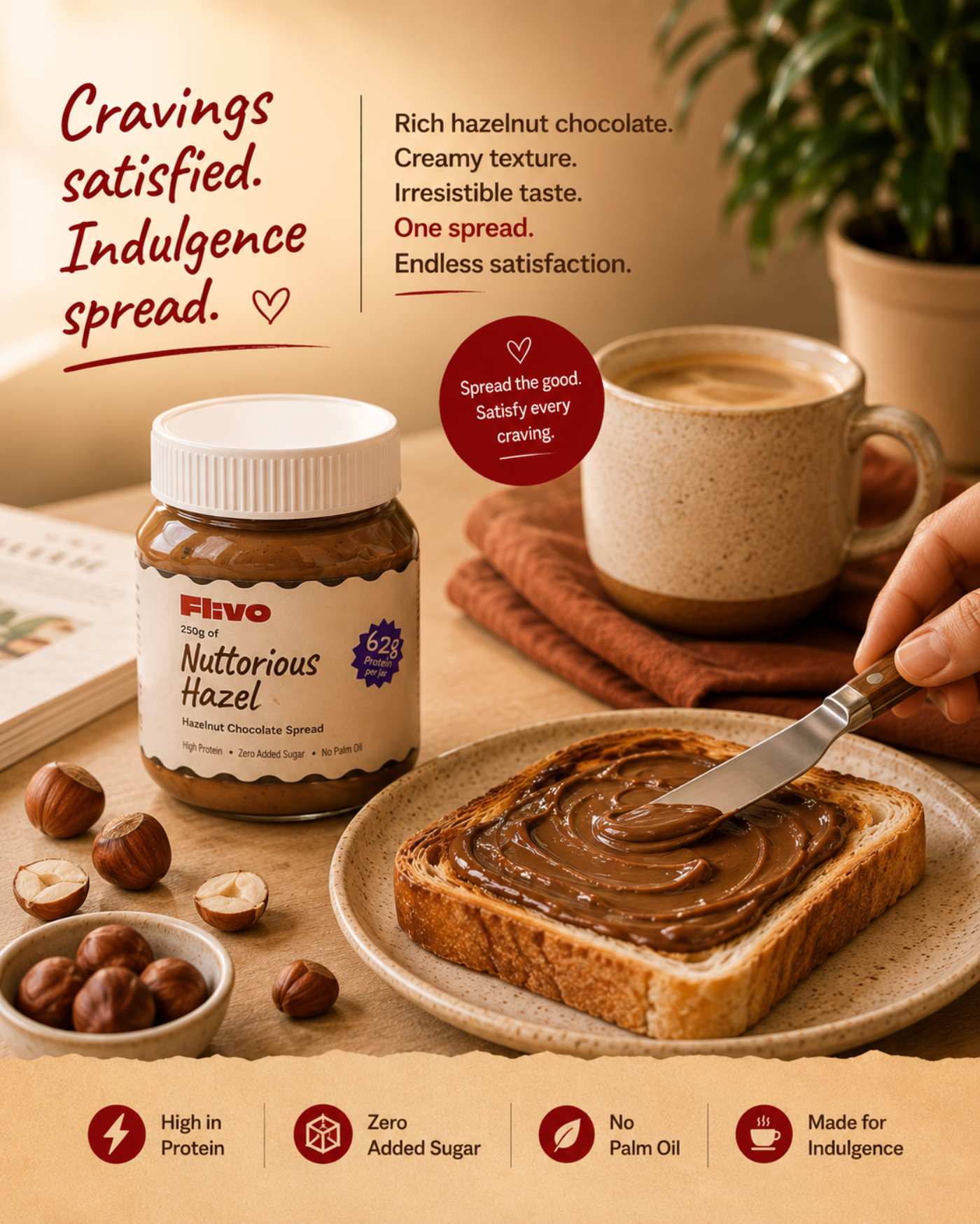 Nuttorious Hazel (Chocolate Hazelnut Spread)