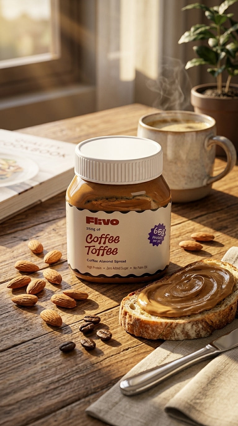 Coffee Toffee (Coffee Almond Spread)